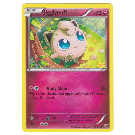 Pokemon - XY Base Set - Jigglypuff - 88/146