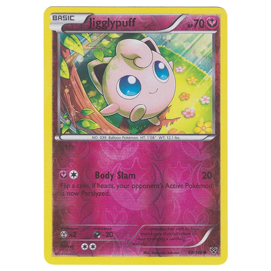 Pokemon - XY Base Set - (Reverse Holo) Jigglypuff - 88/146