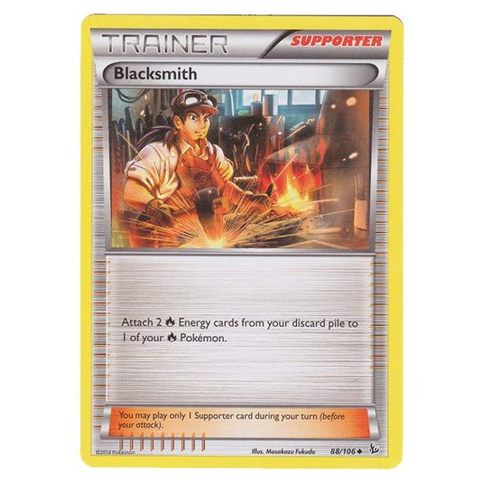 Pokemon - XY - Flashfire - Blacksmith - 88/106