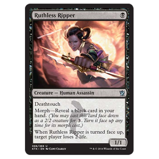 Magic the Gathering - Khans Of Tarkir - Ruthless Ripper - 88/269