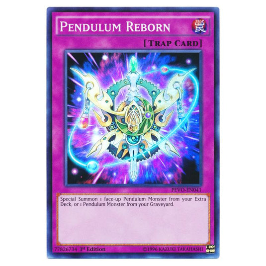 Yu-Gi-Oh! - Pendulum Evolution - Pendulum Reborn (Super Rare) PEVO-EN041