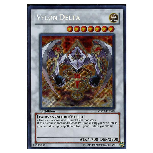Yu-Gi-Oh! - Storm of Ragnarok - Vylon Delta (Secret Rare) STOR-EN099