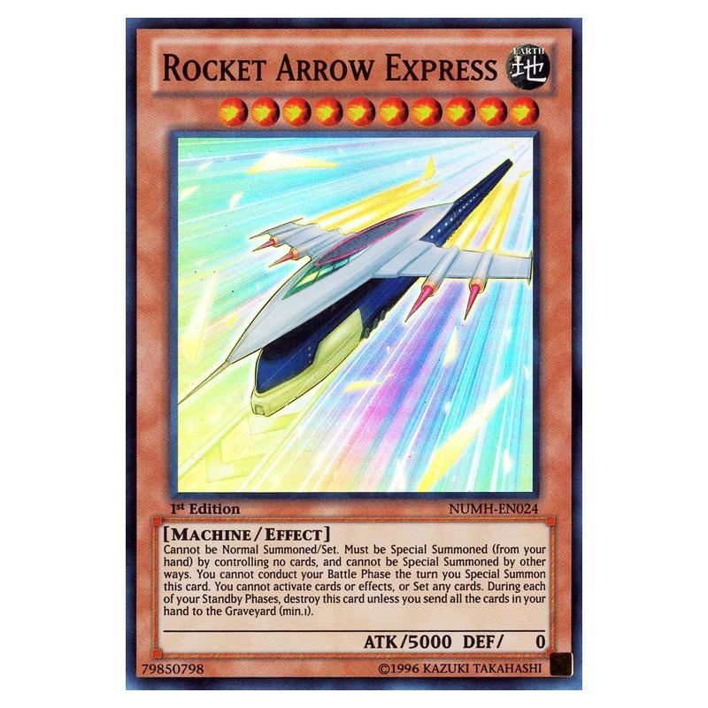 Yu-Gi-Oh! - Number Hunters - Rocket Arrow Express (Super Rare) NUMH-EN