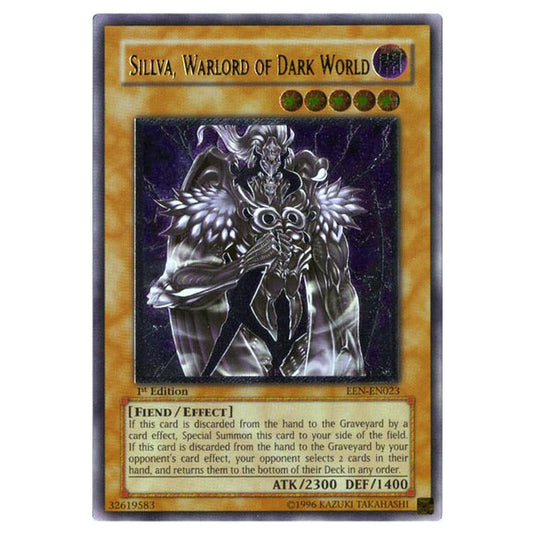 Yu-Gi-Oh! - Elemental Energy - Sillva, Warlord of Dark World (Ultimate Rare) EEN-EN023