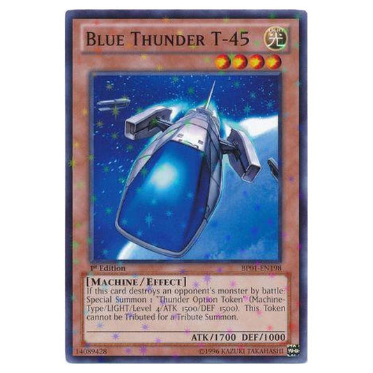 Yu-Gi-Oh! - Battle Pack - Epic Dawn - Blue Thunder T-45 (Starfoil Rare) BP01-EN198