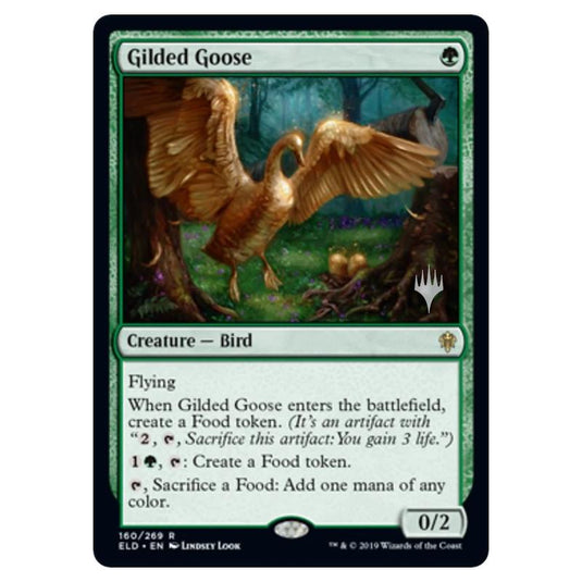 Magic The Gathering - Throne of Eldraine Promos - Gilded Goose