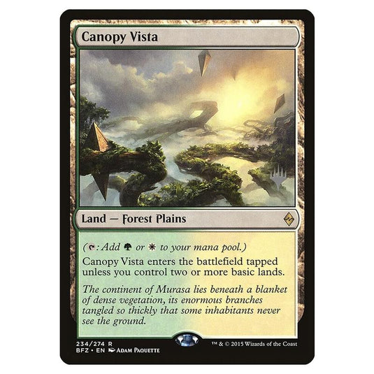 Magic The Gathering - Kaldheim Promos - Canopy Vista - 261/285