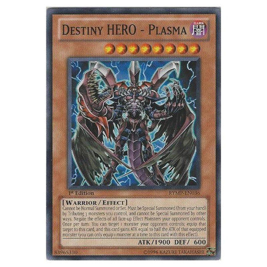 Yu-Gi-Oh! - Ra Yellow Mega Pack - Destiny HERO - Plasma (Common) RYMP-EN036