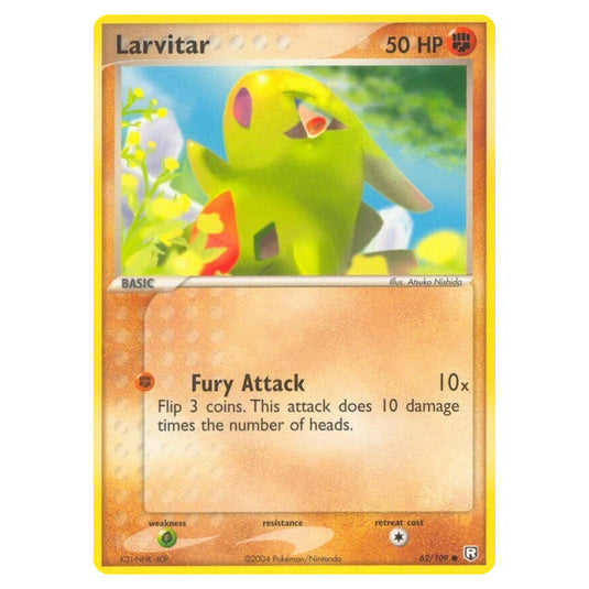 Pokemon - EX Team Rocket Returns - Larvitar - 062/109