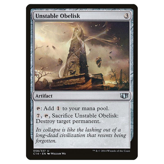 Magic The Gathering - Commander 2014 - Unstable Obelisk - 58