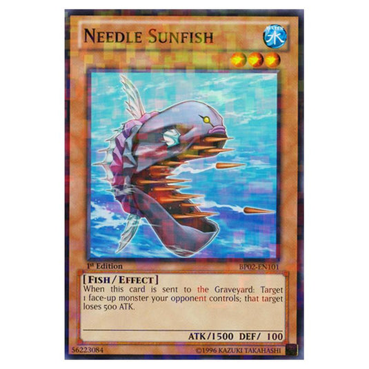 Yu-Gi-Oh! - Battle Pack 2 - War of the Giants - Needle Sunfish (Mosaic Rare) BP02-EN101