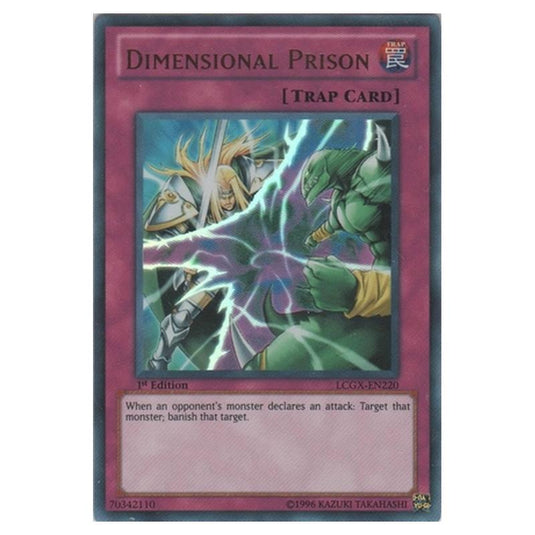 Yu-Gi-Oh! - Legendary Collection 2 - The Duel Academy Years Mega Pack - Dimensional Prison (Ultra Rare) LCGX-EN220