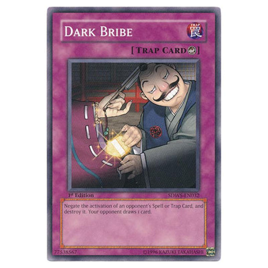Yu-Gi-Oh! - Warriors' Strike Structure Deck - Dark Bribe (Common) SDWS-EN032