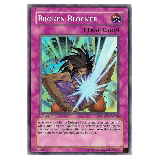 Yu-Gi-Oh! - The Duelist Genesis - Broken Blocker (Super Rare) TDGS-EN069