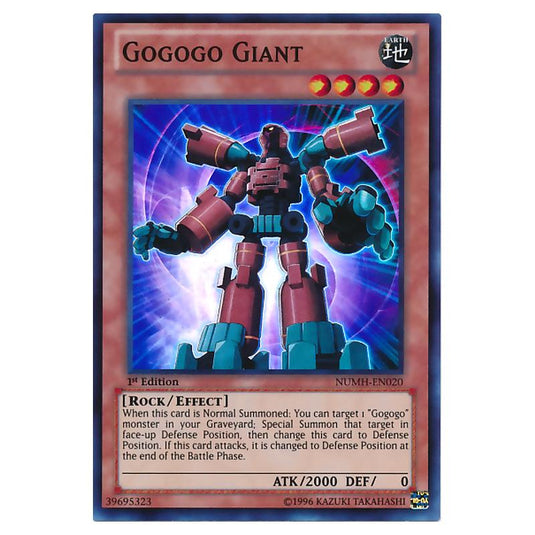 Yu-Gi-Oh! - Number Hunters - Gogogo Giant (Super Rare) NUMH-EN020