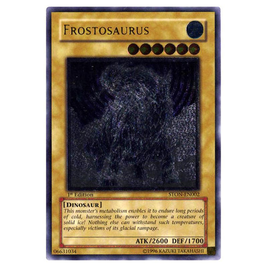 Yu-Gi-Oh! - Strike of Neos - Frostosaurus (Ultimate Rare) STON-EN002