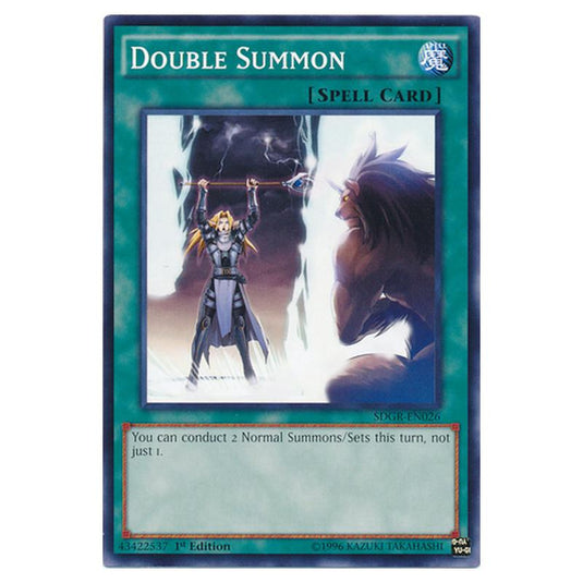 Yu-Gi-Oh! - Geargia Rampage Structure Deck - Double Summon (Common) SDGR-EN026