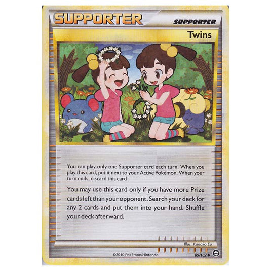 Pokemon - HGSS - Triumphant - Twins 89/102