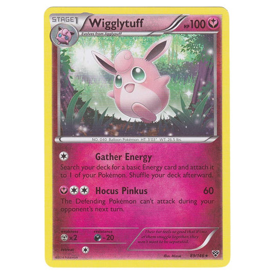 Pokemon - XY Base Set - Wigglytuff - 89/146