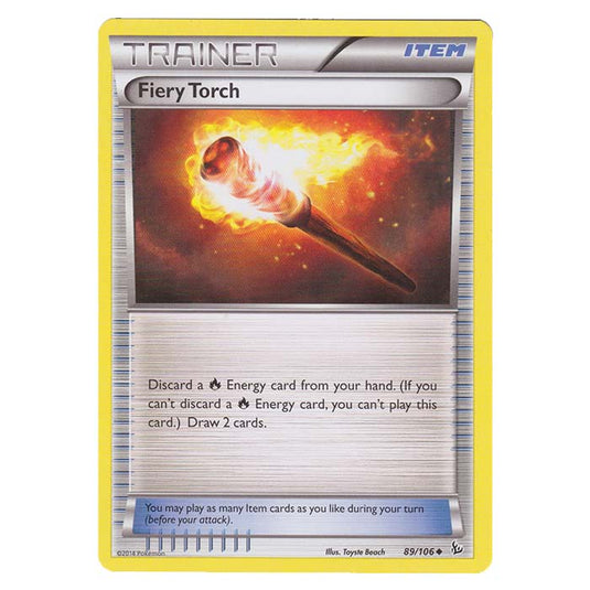 Pokemon - XY - Flashfire - Fiery-Torch - 89/106