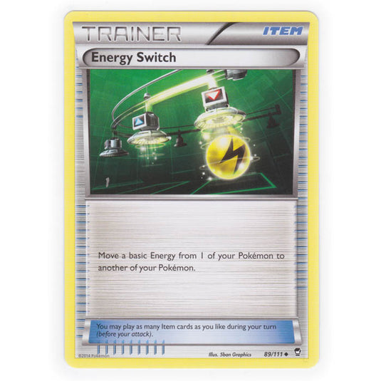 Pokemon - XY Furious Fists - Energy Switch - 89/111