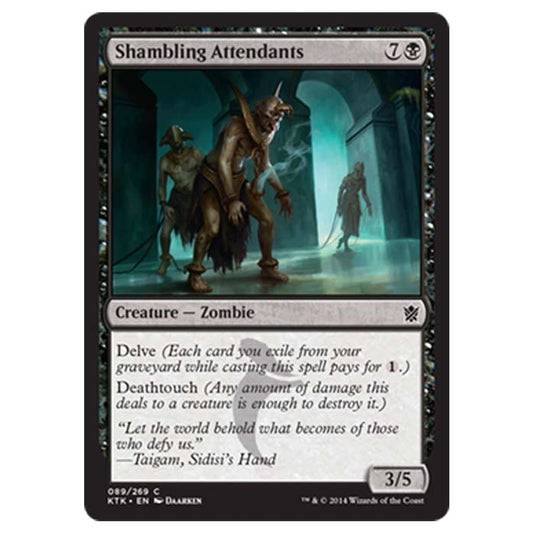 Magic the Gathering - Khans Of Tarkir - Shambling Attendants - 89/269