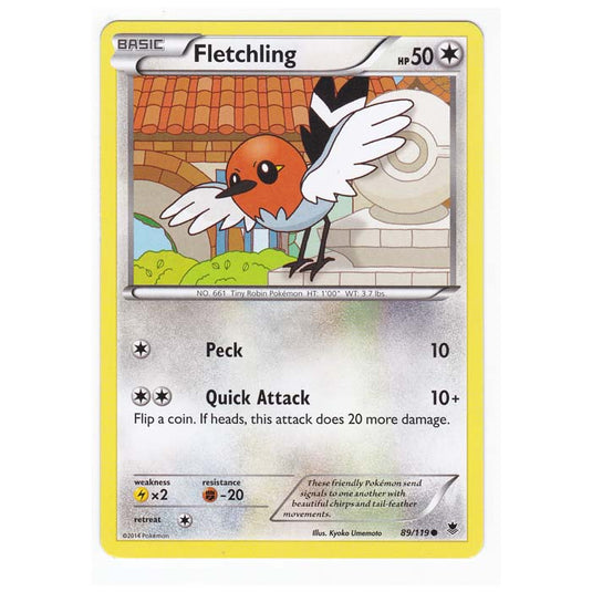 Pokemon - XY Phantom Forces - Fletchling - 89/119