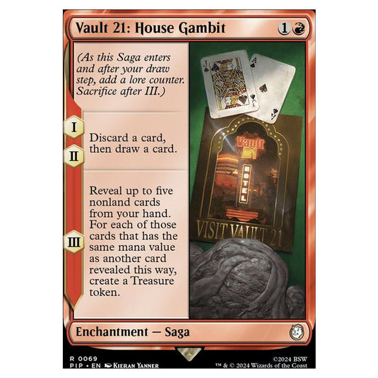 Magic The Gathering - Universes Beyond - Fallout - Vault 21: House Gambit - 0069