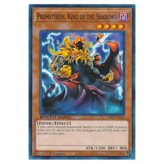 Yu-Gi-Oh! - Speed Duel Starter Decks - Twisted Nightmares - Prometheus, King of the Shadows (Common) SS05-ENA15