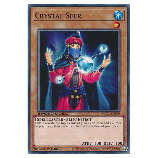 Yu-Gi-Oh! - Speed Duel GX - Duel Academy Box - Crystal Seer (Common) SGX1-ENF09