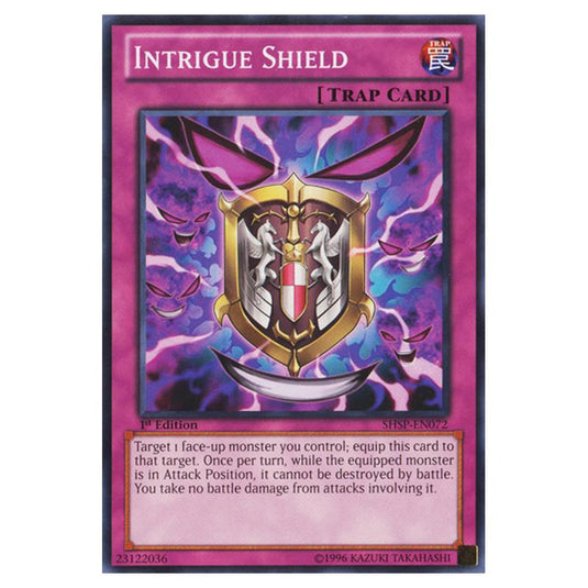 Yu-Gi-Oh! - Shadow Specters - Intrigue Shield (Common) SHSP-EN072