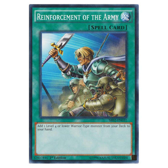 Yu-Gi-Oh! - Rise of the True Dragons Structure Deck - Reinforcement of the Army (Common) SR02-EN031
