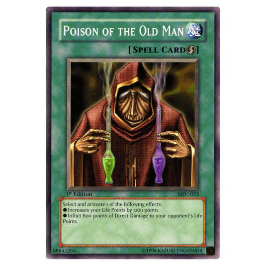 Yu-Gi-Oh! - Magician\'s Force - Poison of the Old Man (Common) MFC-033