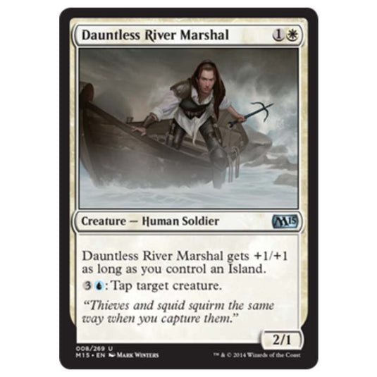 Magic the Gathering - M15 Core Set - Dauntless River Marshal - 8/269