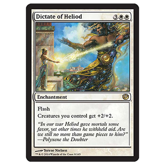 Magic the Gathering - Journey into Nyx - Dictate of Heliod - 8/165