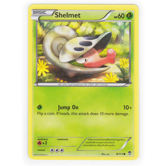 Pokemon - XY Furious Fists - Shelmet - 8/111