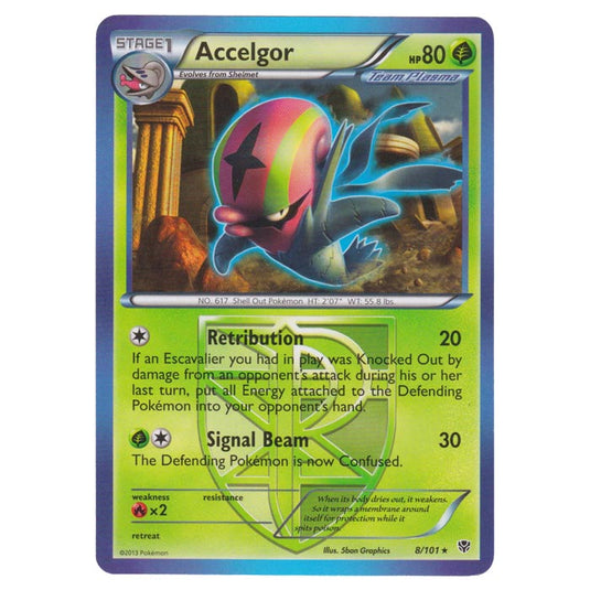 Pokemon - Black & White - Plasma Blast - Accelgor - 008/101