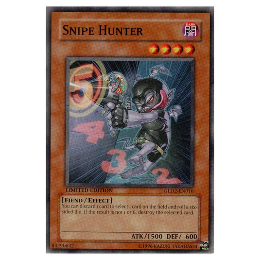 Yu-Gi-Oh! - Gold Series 2009 - Snipe Hunter (Common) GLD2-EN016
