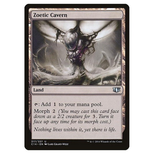 Magic The Gathering - Commander 2014 - Zoetic Cavern - 317