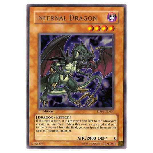 Yu-Gi-Oh! - Duelist Pack - Zane Truesdale - Infernal Dragon (Ultra Rare) DP04-EN010