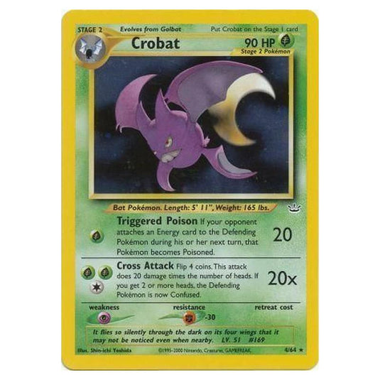 Pokemon - Neo Revelation - Crobat - 04/64/64
