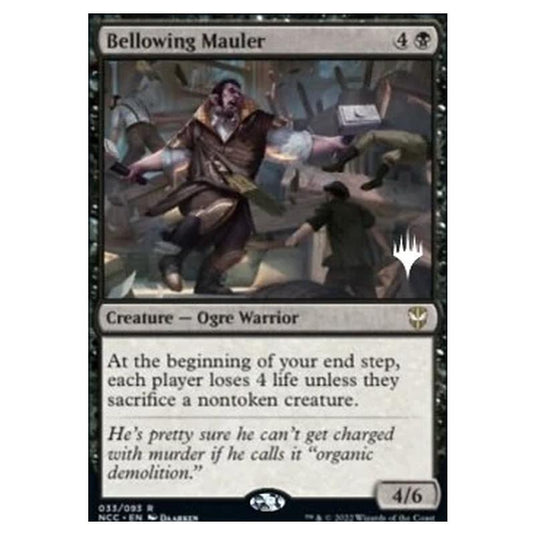 Magic The Gathering - Commander: Streets of New Capenna Promos - Bellowing Mauler - 033/281