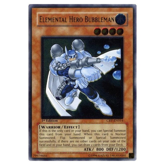 Yu-Gi-Oh! - Cybernetic Revolution - Elemental HERO Bubbleman (Ultimate Rare) CRV-EN014
