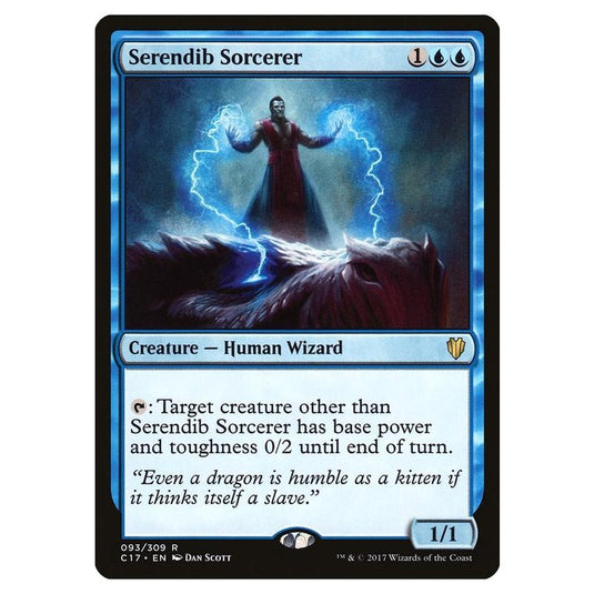 Magic The Gathering - Commander 2017 - Serendib Sorcerer - 093/309