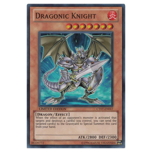 Yu-Gi-Oh! - Collectible Tins 2010 Wave 1 - Dragonic Knight (Super Rare) CT07-EN017
