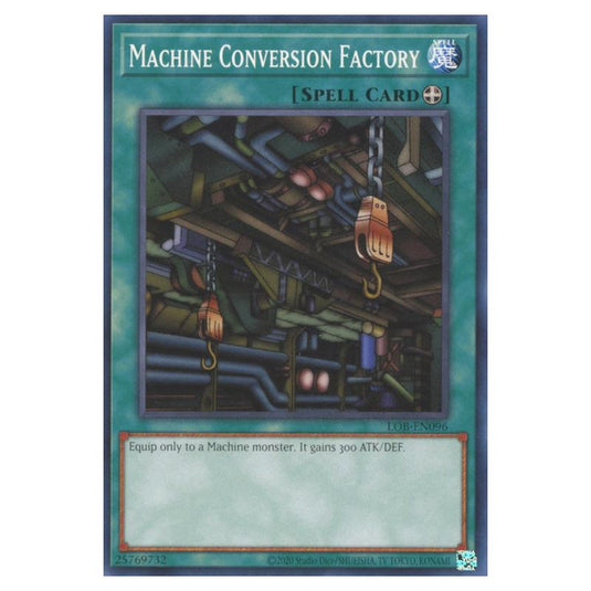 Yu-Gi-Oh! - Legend of Blue Eyes White Dragon (25th Anniversary Edition) - Machine Conversion Factory (Common) - LOB25-EN096