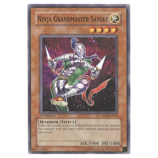 Yu-Gi-Oh! - Starter Deck - Jaden Yuki - Ninja Grandmaster Sasuke (Common) YSDJ-EN014