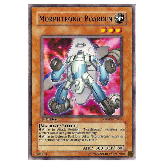 Yu-Gi-Oh! - Crimson Crisis - Morphtronic Boarden (Common) CRMS-EN017