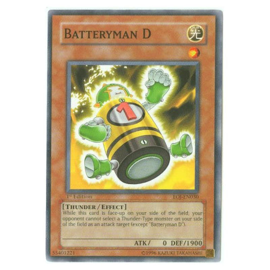 Yu-Gi-Oh! - Enemy of Justice - Batteryman D (Common) EOJ-EN030