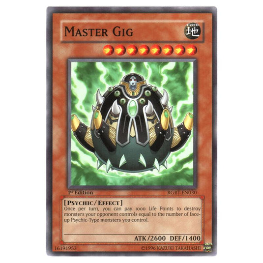 Yu-Gi-Oh! - Raging Battle - Master Gig (Common) RGBT-EN030